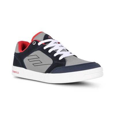 Emerica Heritic Skate Schuhe - Navy/Grau/Rot Herren