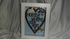 home is where your heart is small picture 8 x 6