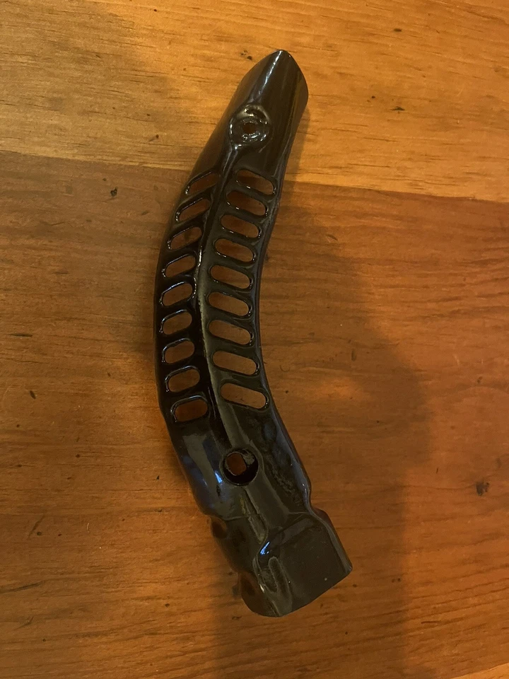 OEM 1984 85 86 Honda Atc 200S Exhaust Cover Guard Shield Like New - Image 3 of 3