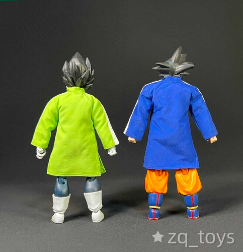 NEW 1/12 Cloak Coat Jacket For S.H.Figuarts 6" Son Goku & Vegeta(No Figure) - Picture 3 of 7