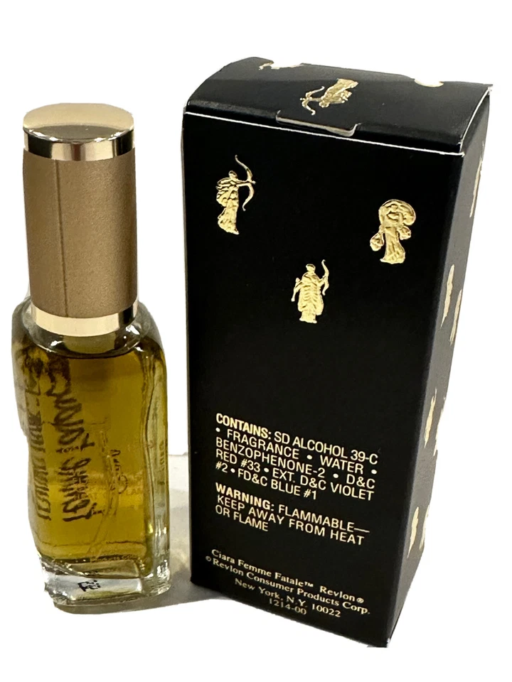 Spray de colonia Ciara Femme Fatale 0,45 OZ para mujer leer perdida NUEVO EN CAJA RARO Foto 2 de 2