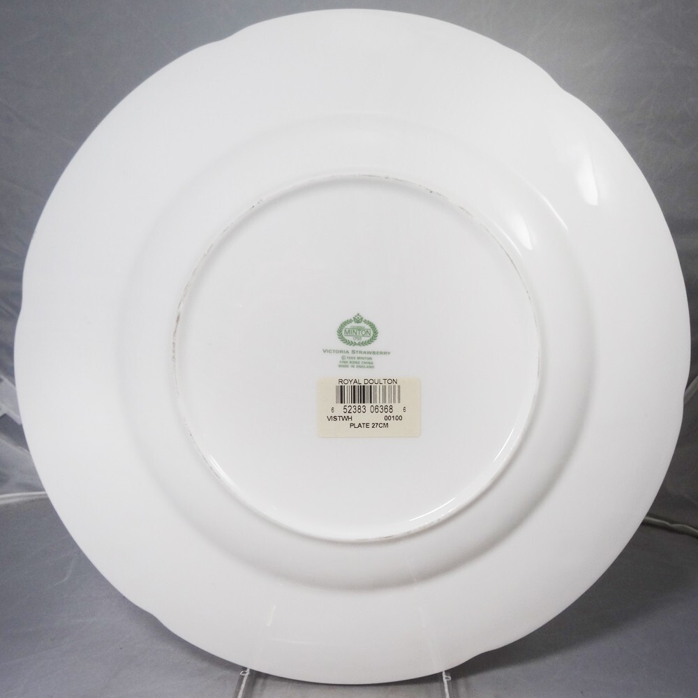 【MINTON】VICTORIA STRAWBERRY　プレート VICTORIA STRAWBERRY by Minton Doulton Dinner Plate 10.75