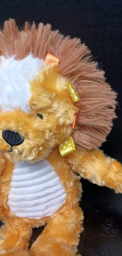 Make Believe Ideas Leone Peluche Bambino con Schede Sonagli Piedi Suono Pieghevoli Inutilizzato - Foto 3 di 13