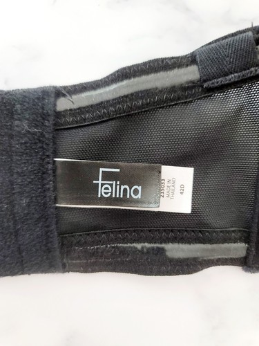 Felina Paramour Marvelous Black Underwire Molded Strapless Contour Bra 42D - Picture 10 of 12