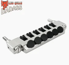 Chrome Badass FTT Fine Tuner Tailpiece Add On For Wraparound Bridge TP-3348-010