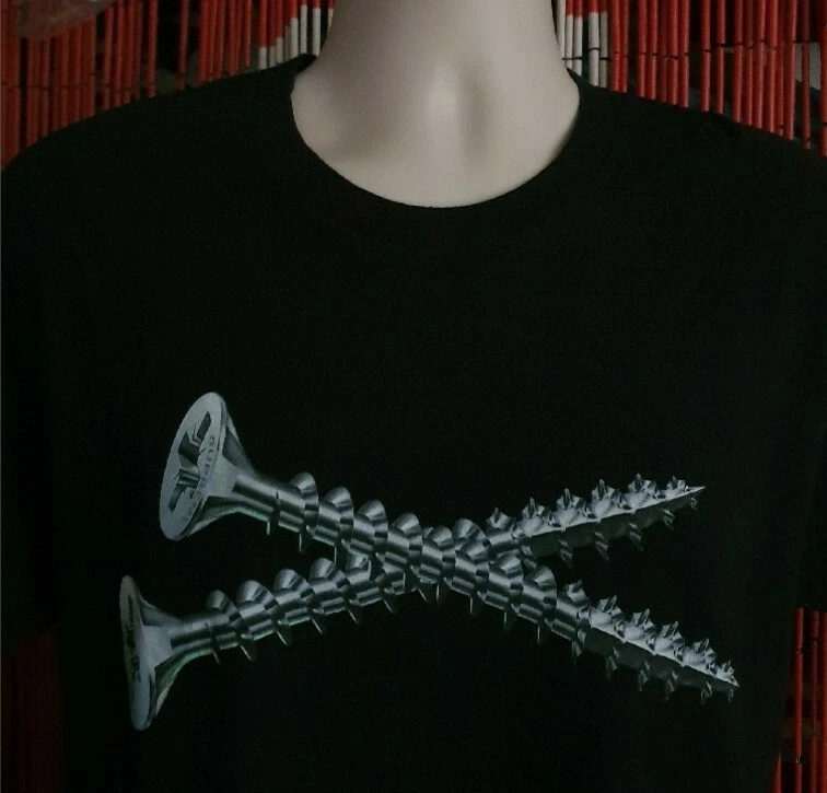 FW16 Supreme Screw black Tee size M medium T shirt