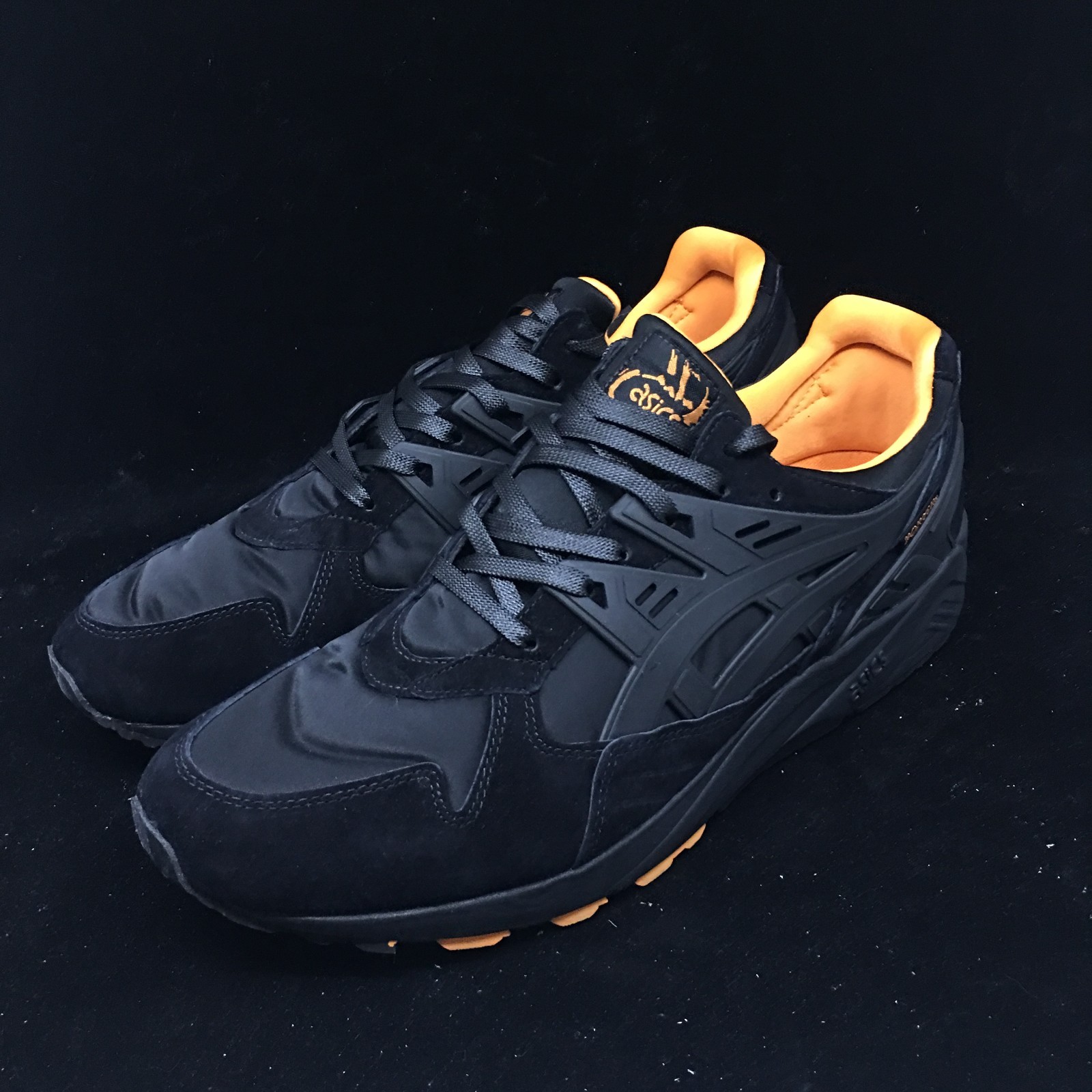 Asics kayano trainer porter schwarz - orange gel hk6l3-9090 trainer laufen gehen Asics kayano trainer porter schwarz - orange gel hk6l3-9090 trainer laufen gehen