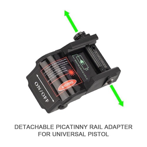 USB Rechargeable Green,Blue,Red Laser Sight For Glock 17 19 20 Taurus G2C G3 G3C - Picture 12 of 21