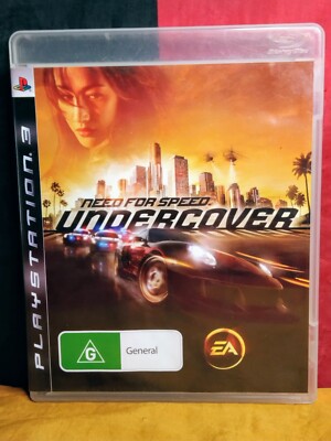 Need For Speed: Undercover (Sony PlayStation 3, 2008, EA) - Includes Manual