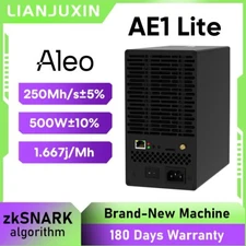 IceRiver AE1 Lite Aleo 250MH/S 500W Asic Aleo Mine with PSU Ship on May