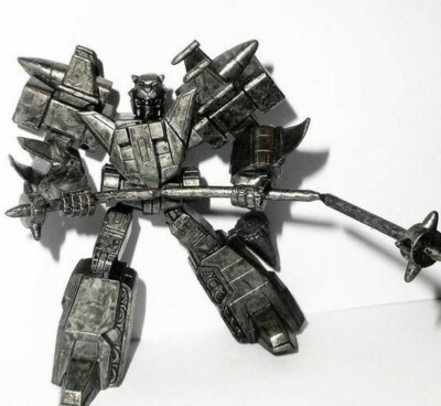 TRANSFORMERS pvc LEO KAISER complete scf act 7 2002 PEWTER