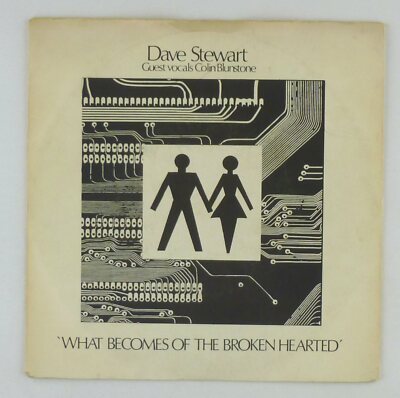 7'' Single Vinyl -  Dave Stewart    What Becomes Of The Broken Hearted  - S5619