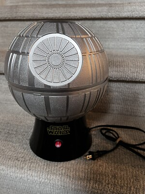 #ad #ad Rare Complete Working Disney Star Wars Death Star Hot Air Popcorn Maker Popper $19.24