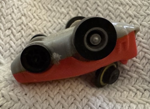 McDonald's Hamburglar 1984 mini coche de carreras rojo retroceso 2" plástico 1485ME ERTL - Imagen 6 de 6