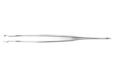 Erem 151SA Straight Round Tip Non-Magnetic SMD Tweezer, Stainless Steel, 4.72" L