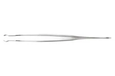 Erem 151SA Straight Round Tip Non-Magnetic SMD Tweezer, Stainless Steel, 4.72" L