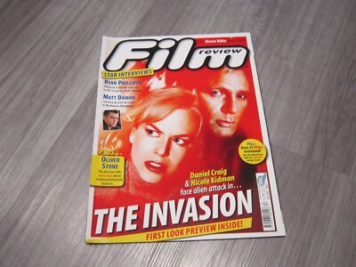 Film review magazine ,September 2007 ,issue 687 ,The invasion ,Alien attack