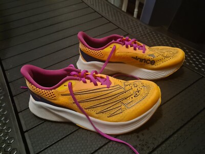 New Balance FuelCell RC Elite v2 Orange Pink Herren UK 8 Top Zustand L@@K
