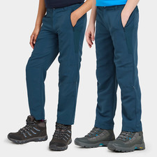 Regatta Kids Boys Girls Sorcer V Mountain Stretch Trousers Lightweight RRP 40