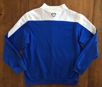 NIKE DRI FIT ARSENAL SOCCER CLUB JACKET N23 Long Sleeve BLUE WHITE