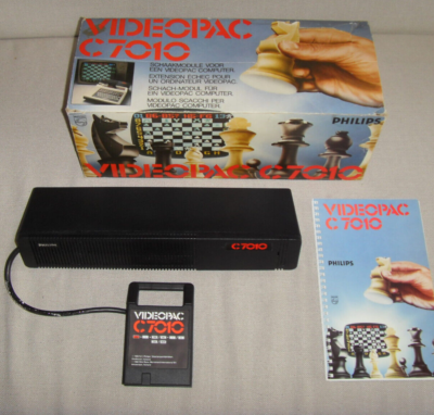 Jeu D'échecs Videopac C7010 Pour Philips Videopac - Boîte Et Livret Inclus