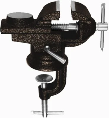 EBUYERFIX Heavy Duty 50mm Vice Bench Clamp Multi Purpose Swivel Base Bench Vise Workshop