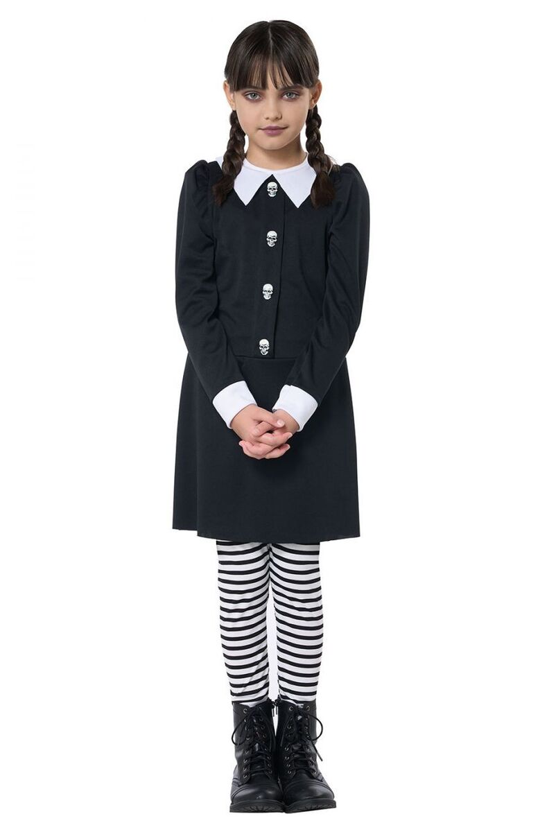 Wednesday Addams Family Costume for Halloween