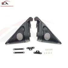 Piece of 2 Auto Door Tweeter Speaker Panel Cover Trim fit for Honda Accord Black