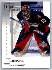 2002-03 Upper Deck Top Shelf Marc Denis Columbus Blue Jackets #24
