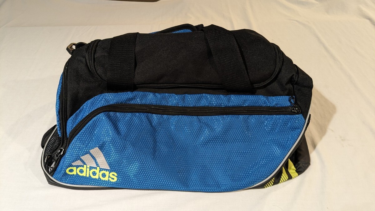 Adidas Climaproof Duffle Bag Blue Gym Travel Duffel Large Fresh