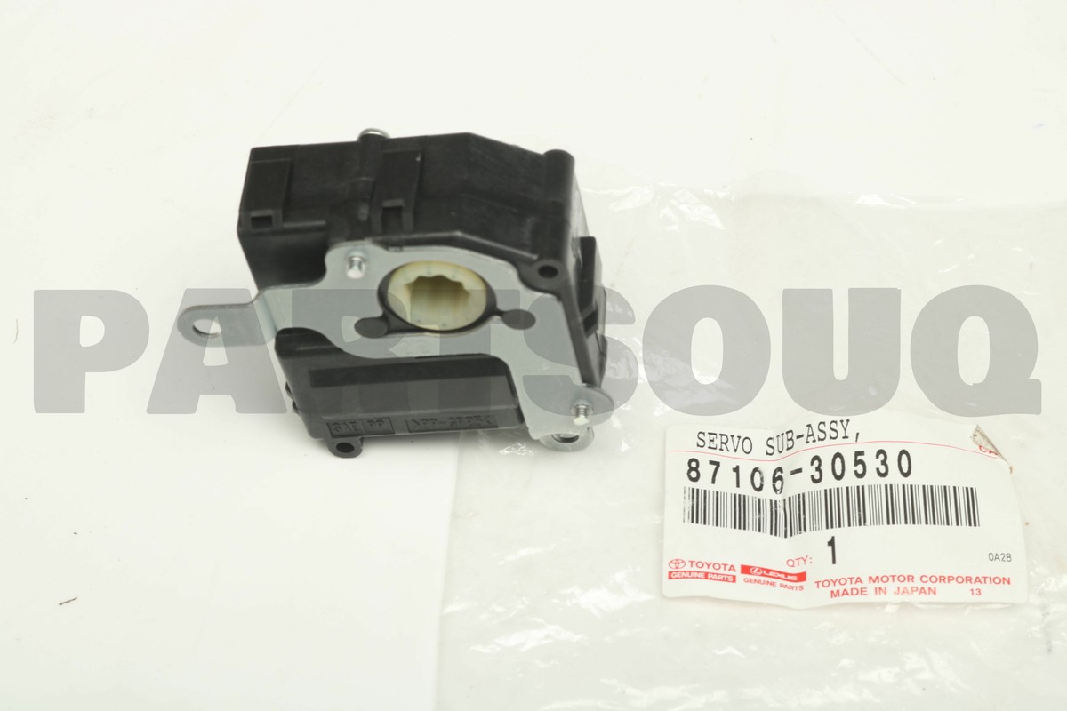 8710630530 Genuine Toyota DAMPER SERVO SUB-ASSY, AIR CONDITIONER 