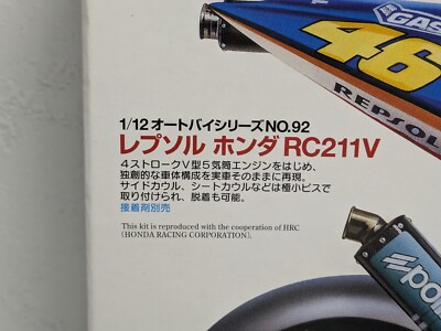 太*一様 Honda Racing RTL260F オーナーズマニュアル 201 Rare Kit Tamiya 1/12 Repsol Honda RC211V 2003 from Japan 5719 | eBay