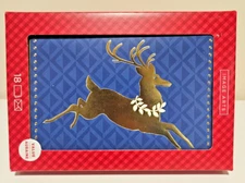Hallmark Image Arts Raindeer Christmas Card (18 Pack)