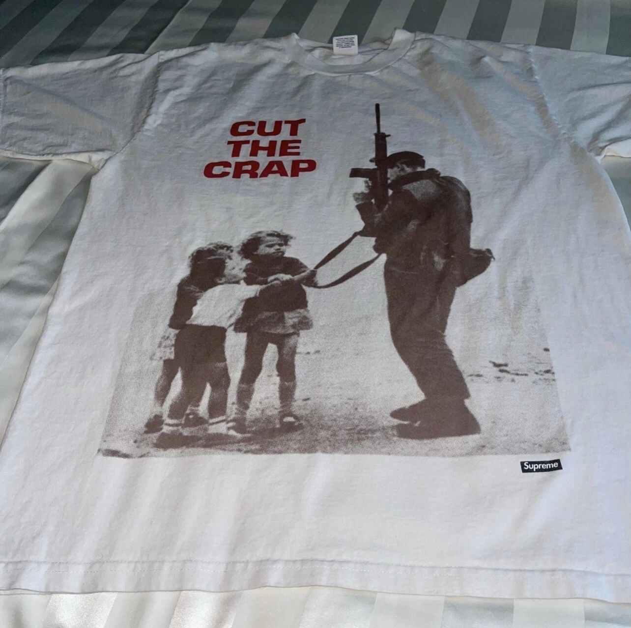 T shirt Supreme « Cut The Crap »