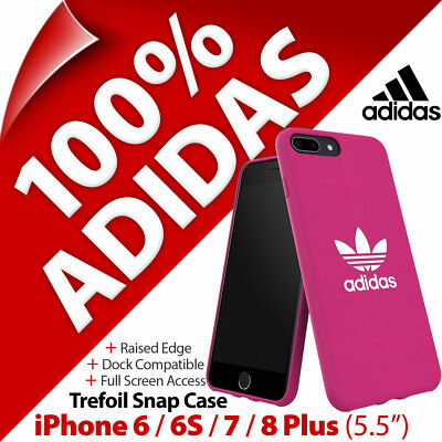 adidas Trefoil Canvas Snap Case Abdeckung für Apple iPhone 6/6S/7/8 PLUS (5,5''