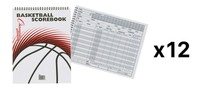 Champion Sports Basketball Game Scorebook Records Holds 30 Games (12-pack) on sale Champion Sports Basketball Game Scorebook Records Holds 30 Games (12-pack) on sale