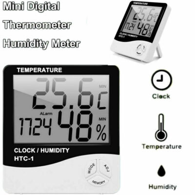 Maximum Minimum Indoor Thermometer Mini Temperature Humidity Meter Hygrometer
