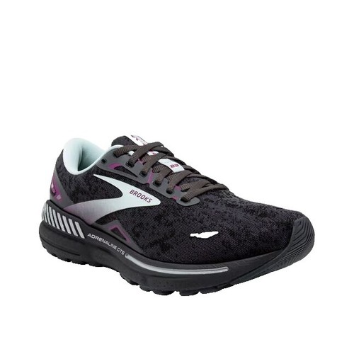 Brooks Adrenaline GTS 17 Shoes Mens Size 9.5 Black Running Sneakers No Insoles Brooks Mens Adrenaline GTS 17 1102412E017 Black Running  main image 2