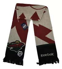 NHL Reebok Minnesota Wild Hockey 2016 Stadium Series Scarf $30 MSRP