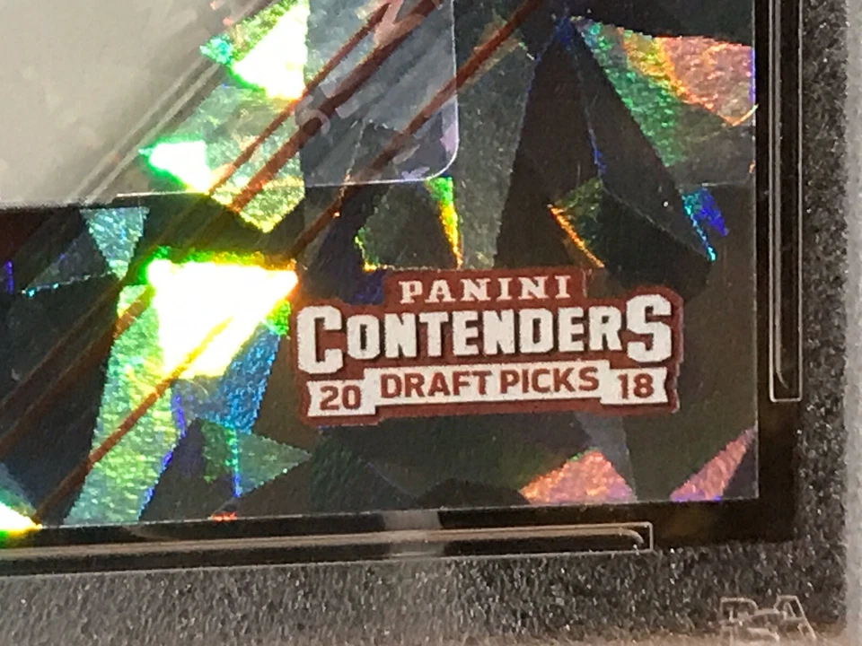 BO SCARBROUGH 2018 CONTENDERS GAME DAY CRACKED ICE AUTO RC /23 PSA 10 POP 2 - Image 4 of 4