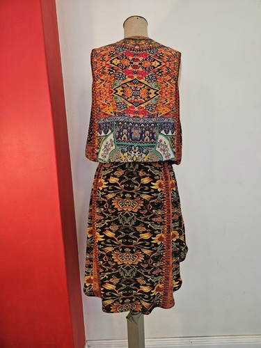 Inoa Silk Dress V- Neck Size 2 - Picture 5 of 15