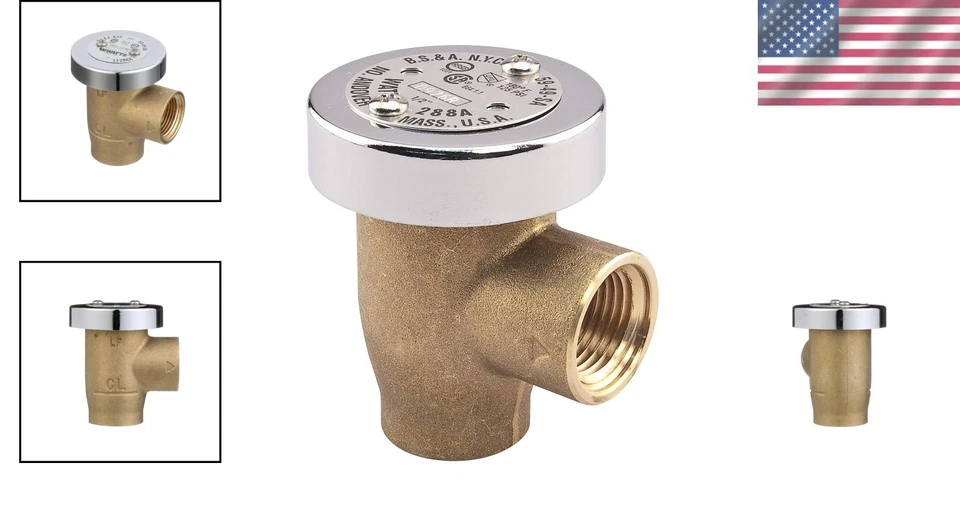 3/4" Brass Backflow Preventer with Silicone Disc - Image 2 of 4