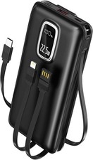 DXUN Portable Charger Power Bank 22.5W Fast Charging 45800mAh Phone BLACK
