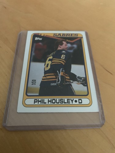 Carta Hockey 1990-91 Topps #89 Phil Housley Sabres - Foto 1 di 2