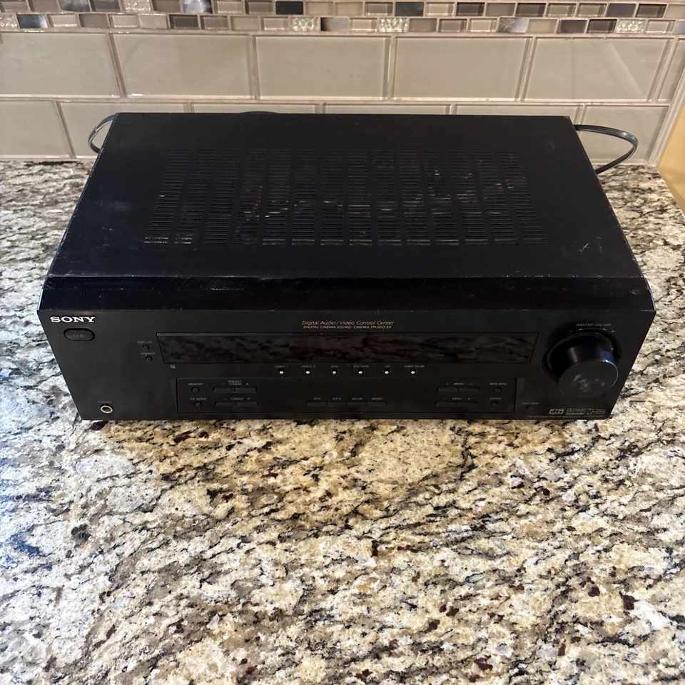 Sony Digital Audio/video Control Center FM/AM STR-K750P -No Power- PARTS/REPAIR - Image 3 of 4