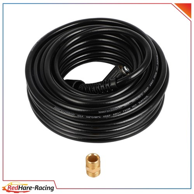 #ad #ad High Pressure Washer Hose 50ft 3200PSI M22 Power Washer Extension Hose $32.97