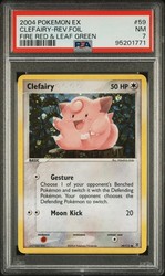 Clefairy 59/112 Reverse Holo EX FireRed & LeafGreen