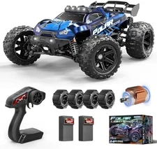1/14 Brushless RC Cars for Adults Fast + Mph, RC Trucks 4X4 Offroad Waterproof