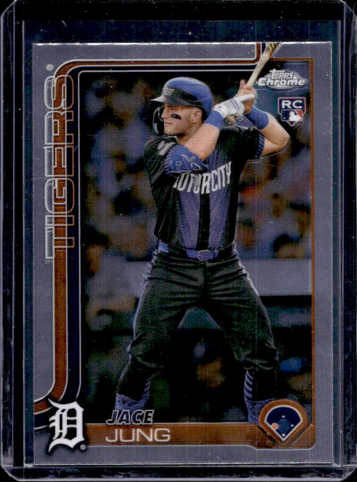 2025 Topps Chrome Jace Jung RC Rookie #225 Tigers