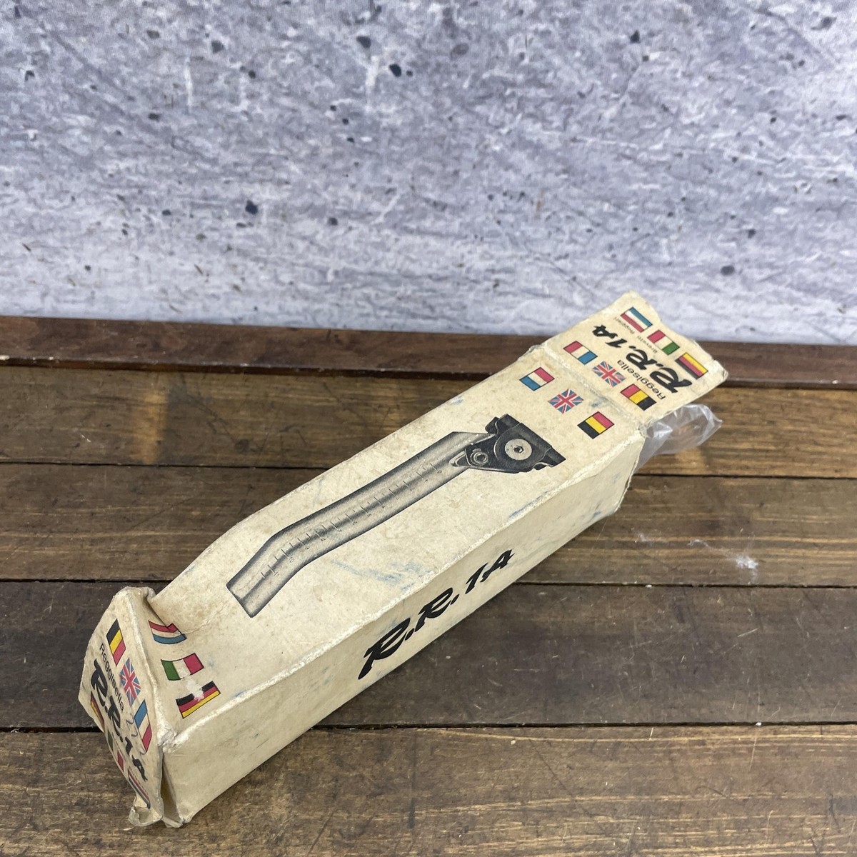 Tige De Selle Reggisella Ruggieri RR1A En Acier – 26,2 Mm X 190 Mm – NOS En Boîte, Vintage